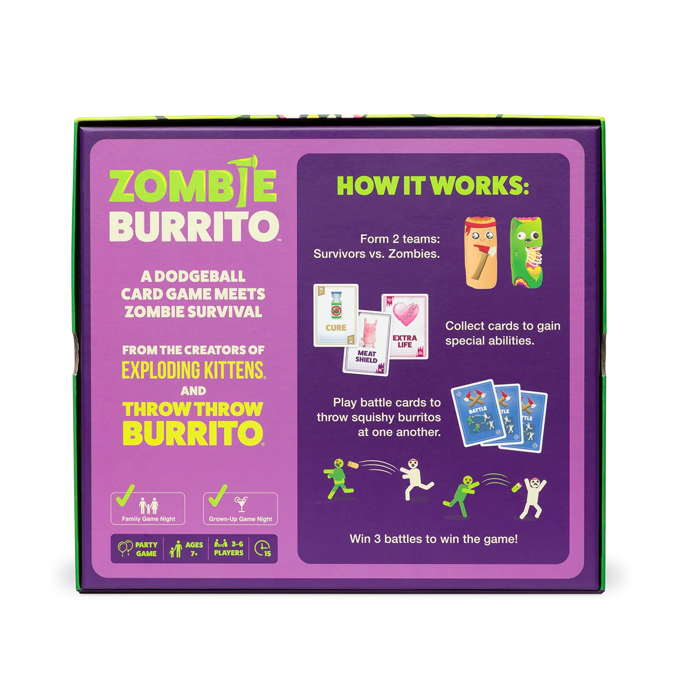 Exploding Kittens Zombie Party bundle giochi carte