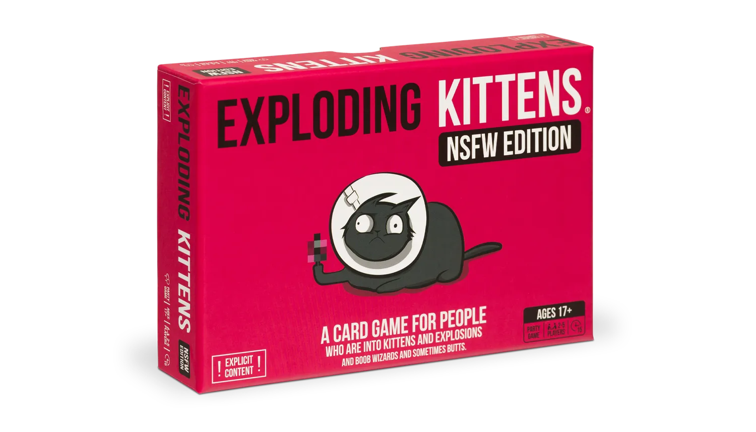 Exploding Kittens NSFW Edition gioco carte edizione italiana 17+
