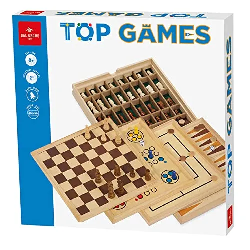 Dal Negro Top Games 36 giochi da tavolo scatola classici