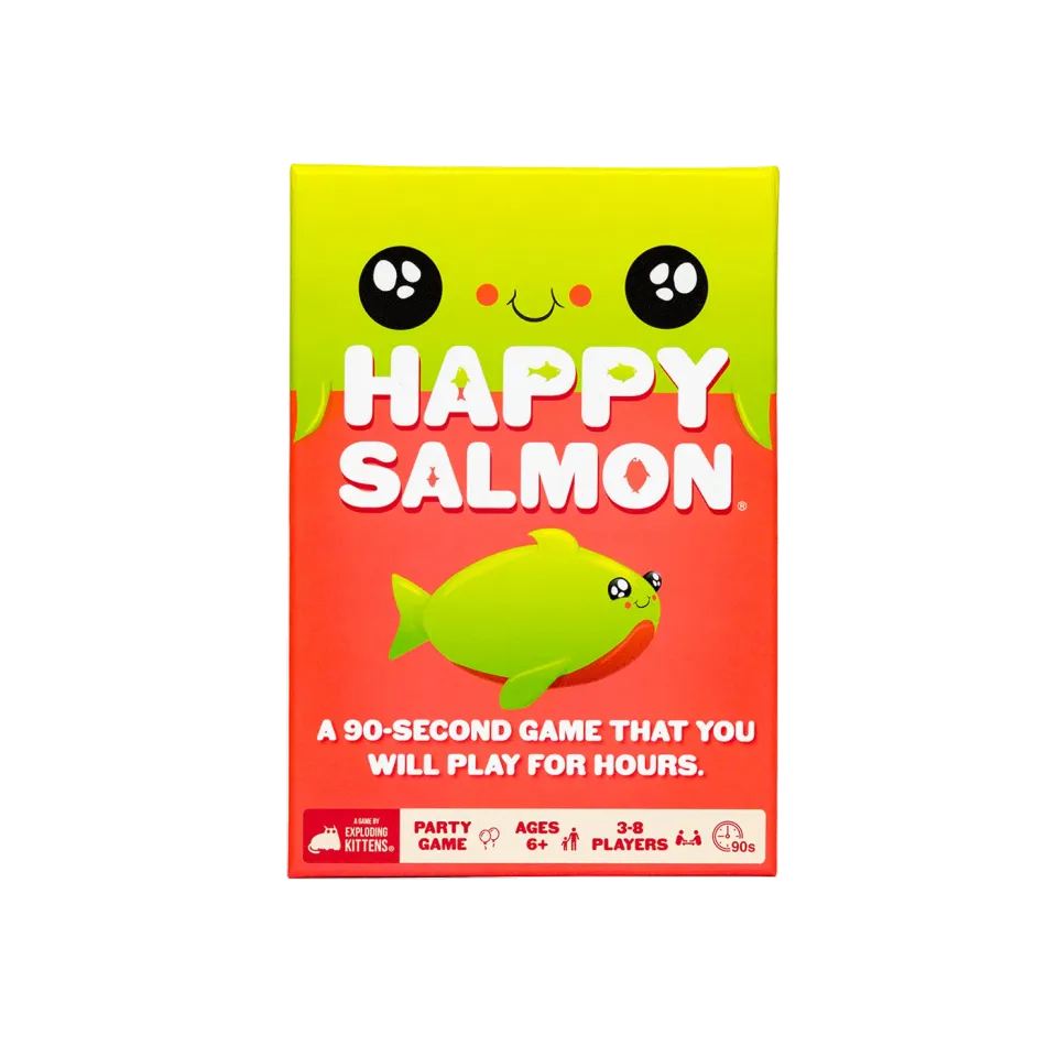Exploding Kittens Happy Salmon gioco carte edizione italiano
