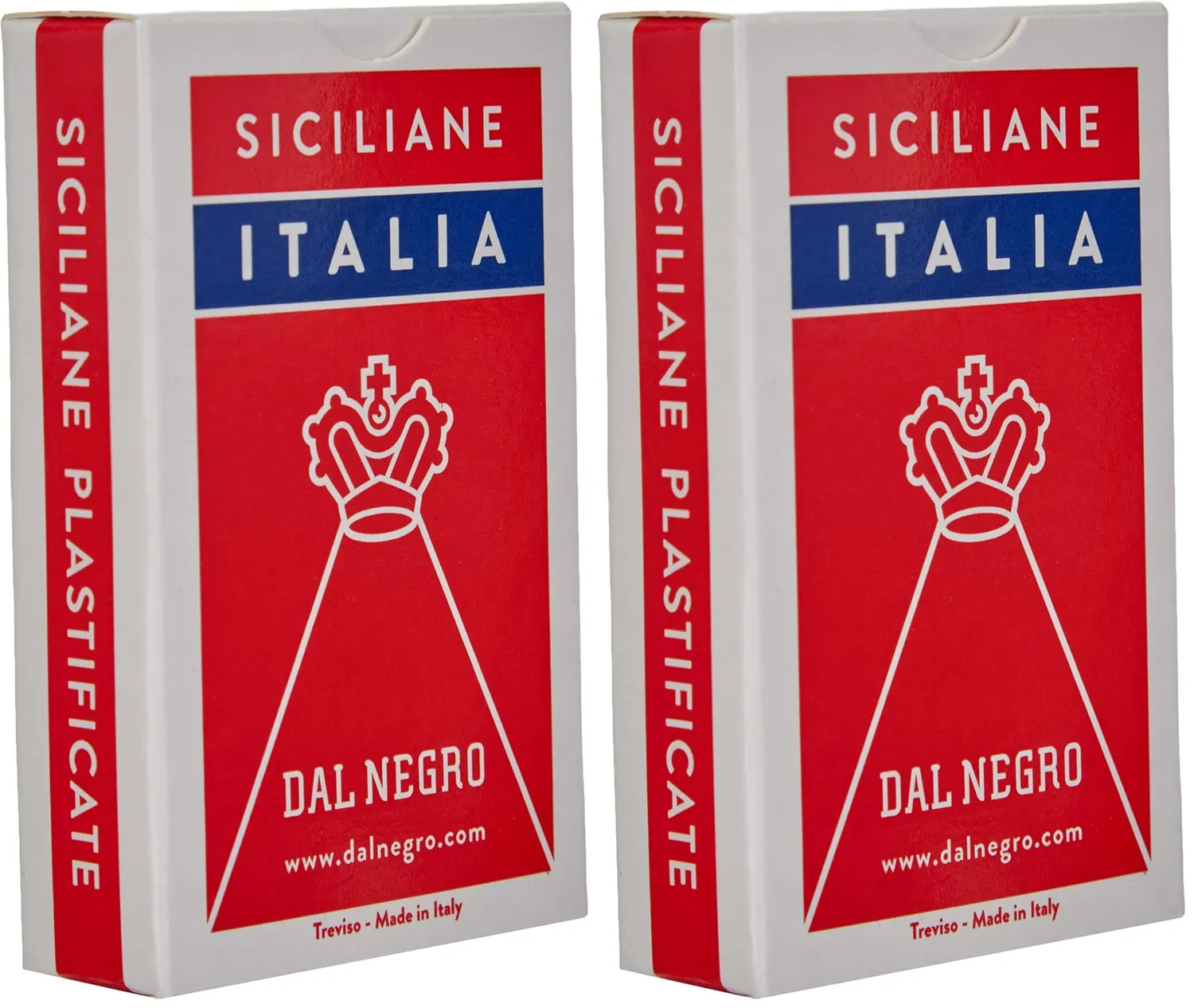 Dal Negro Siciliane Italia carte regionali mazzo 40 carte telate