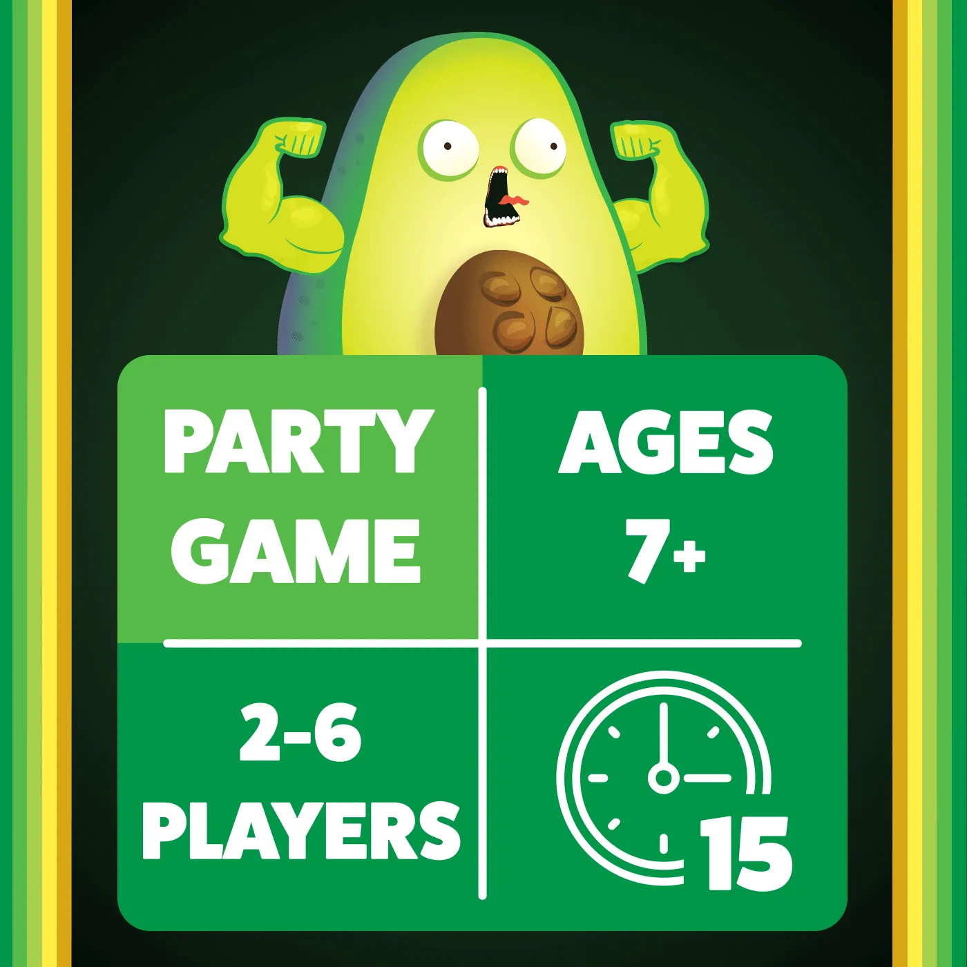 Exploding Kittens Throw Throw Avocado gioco carte schivata
