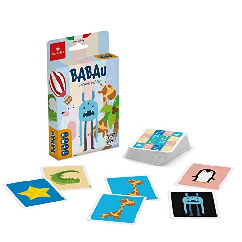 Dal Negro Babau Friends and Fun Gioco di Carte 55 Carte 2-8 Giocatori