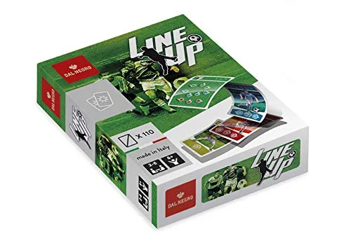 Dal Negro Line Up gioco carte calcio 8+ 110 carte