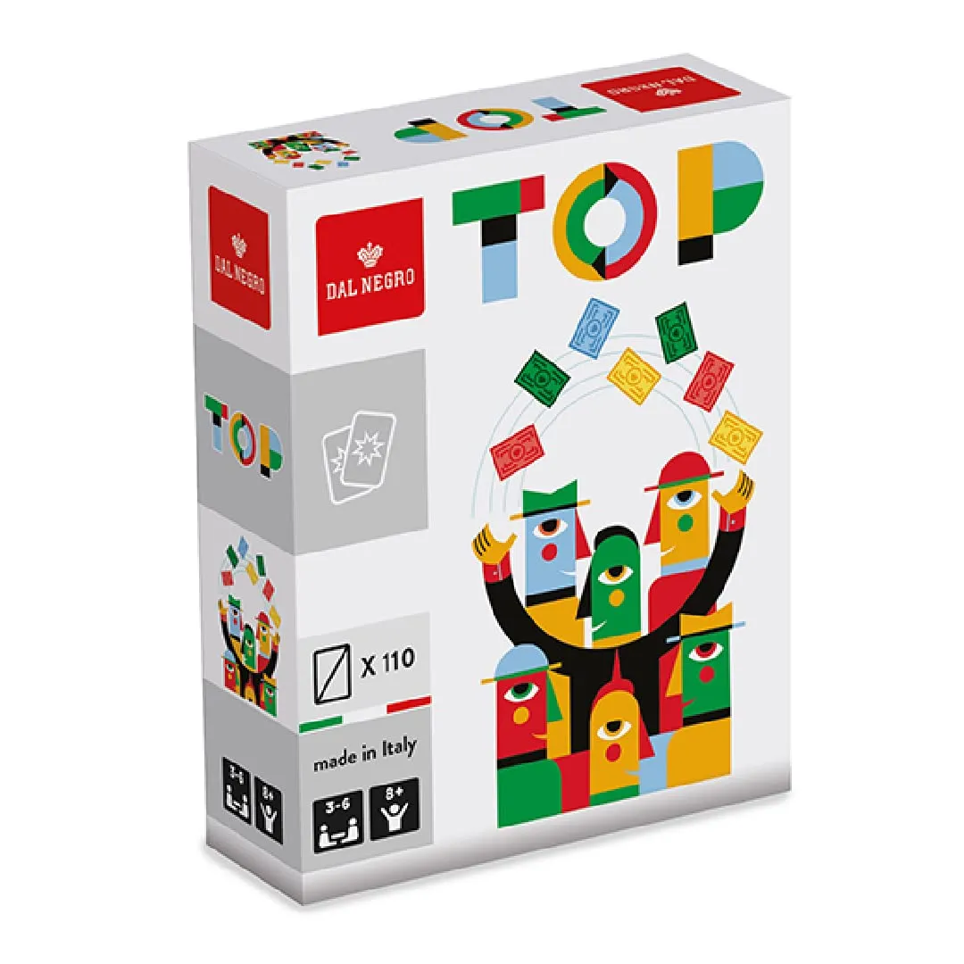 Dal Negro Top gioco di carte 110 carte 3-6 giocatori 8+ anni