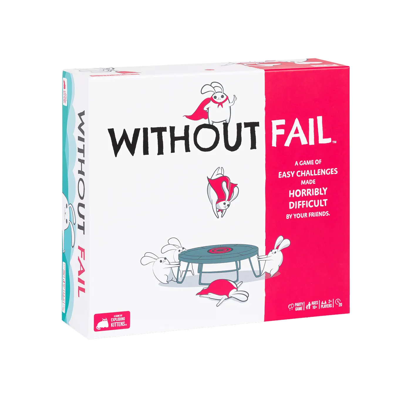 Exploding Kittens Without Fail gioco party sfide tra amici