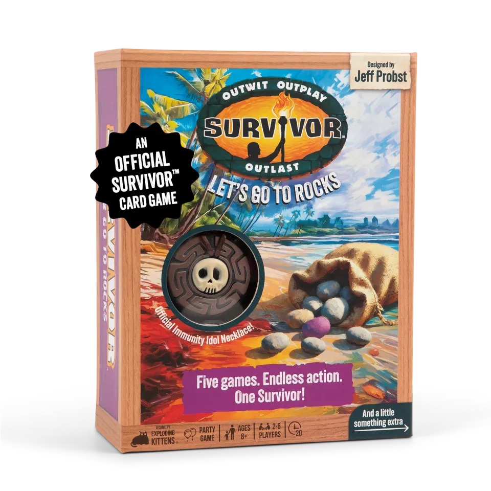 Exploding Kittens Survivor Let's Go To Rocks gioco party