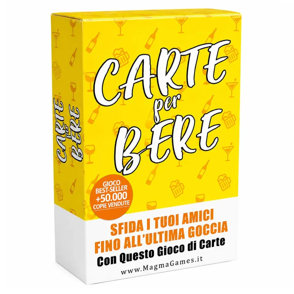 Magma Games Carte per Bere party game 120 carte 18+