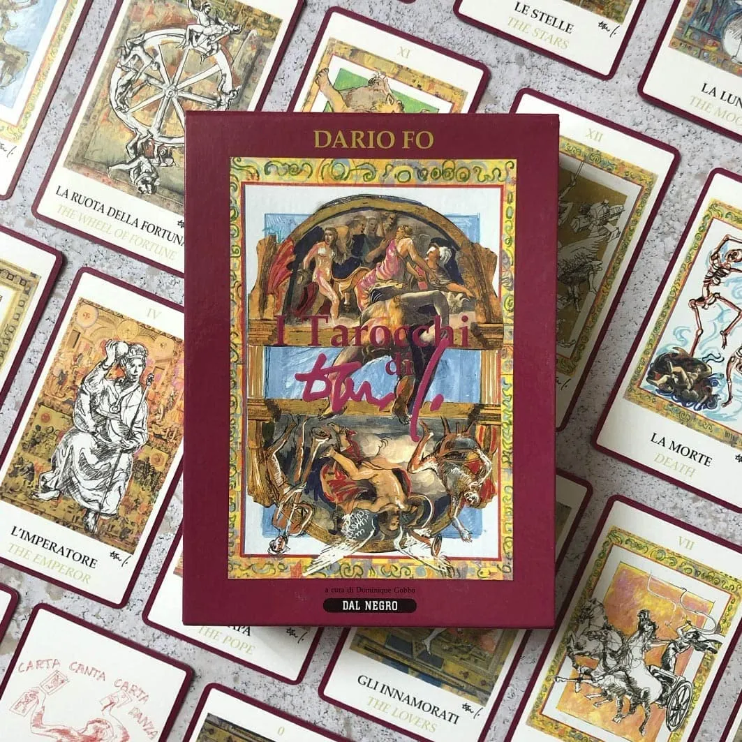 Dal Negro I Tarocchi di Dario Fo mazzo tarocchi 78 carte cartomanzia