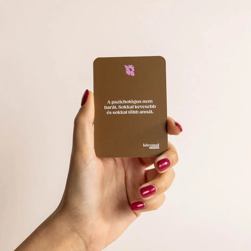 körvonal Conversazioni Terapeutiche carte psicologiche 90 carte