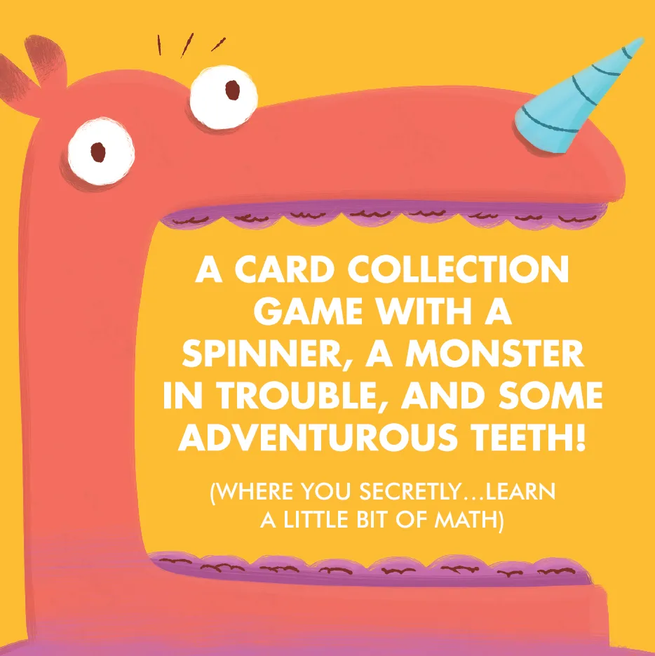 Exploding Kittens I Want My Teeth Back gioco bambini mostro