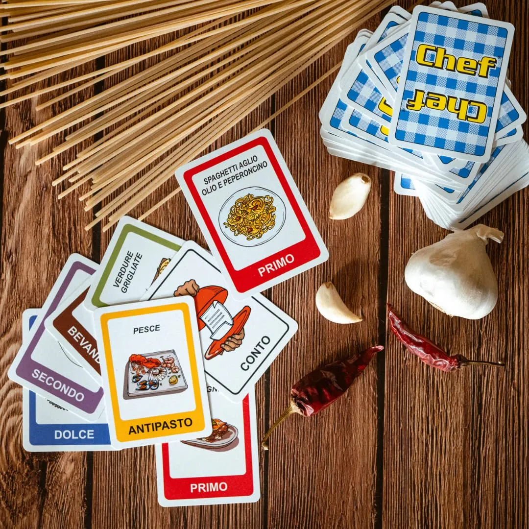 Dal Negro Chef Piatti Italiani gioco carte 110 carte 6+