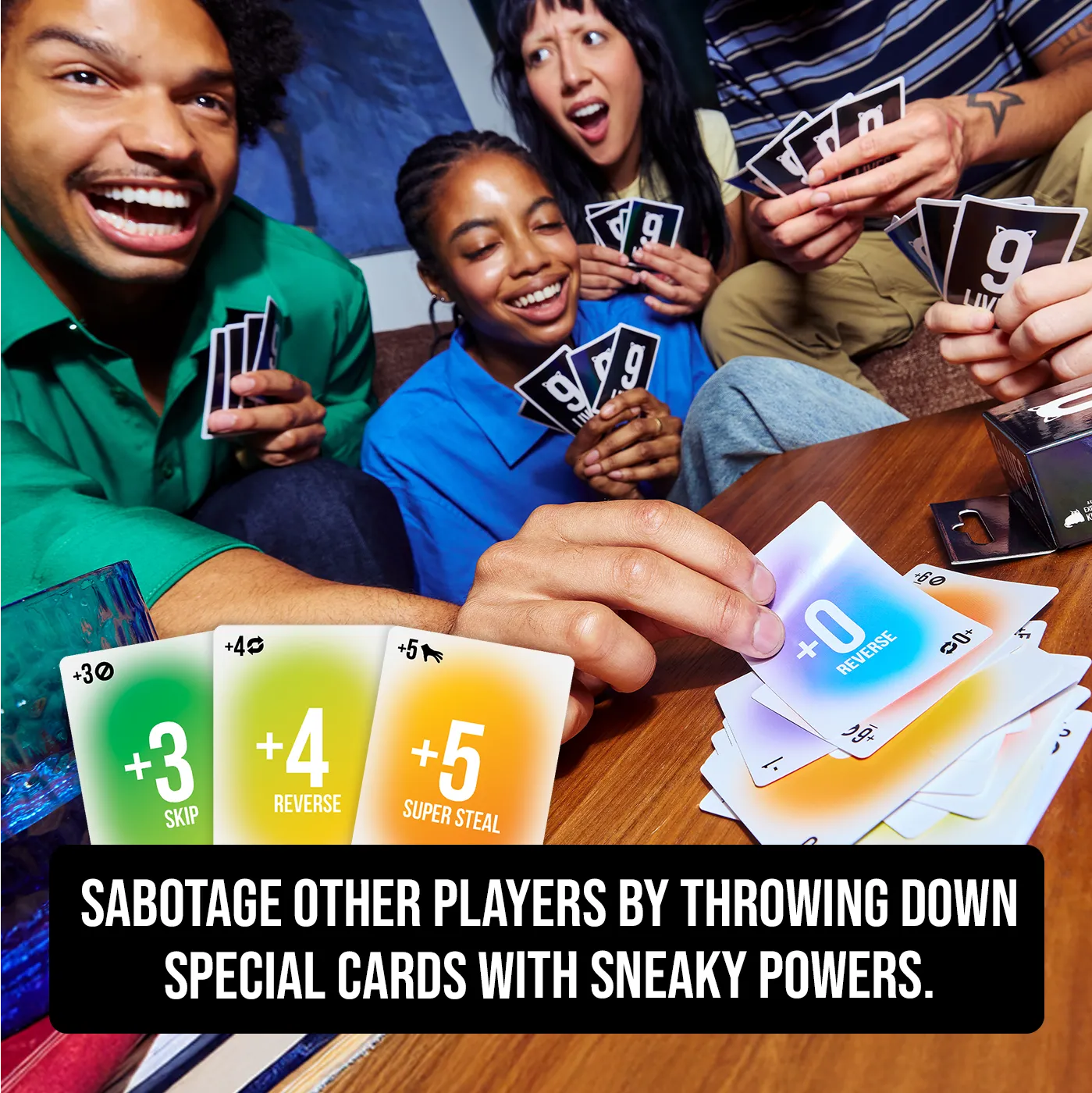 Exploding Kittens 9 Lives gioco di carte fino a 9