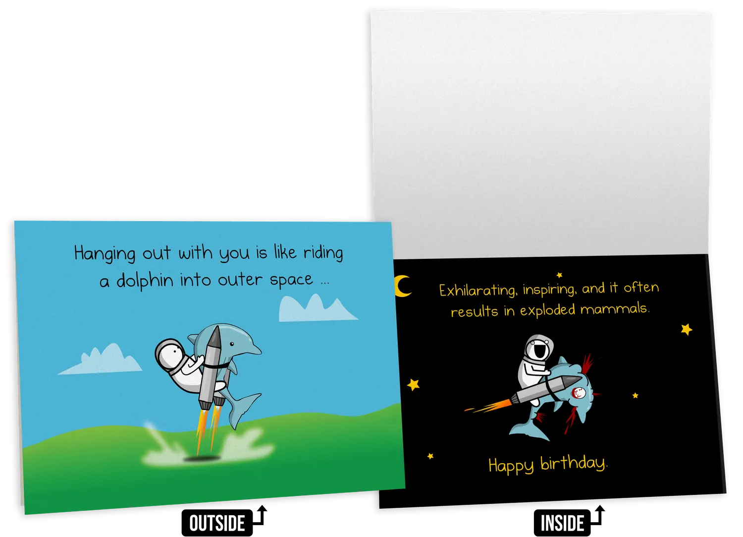 Exploding Kittens Birthday Cards biglietti compleanno 8 pezzi NSFW