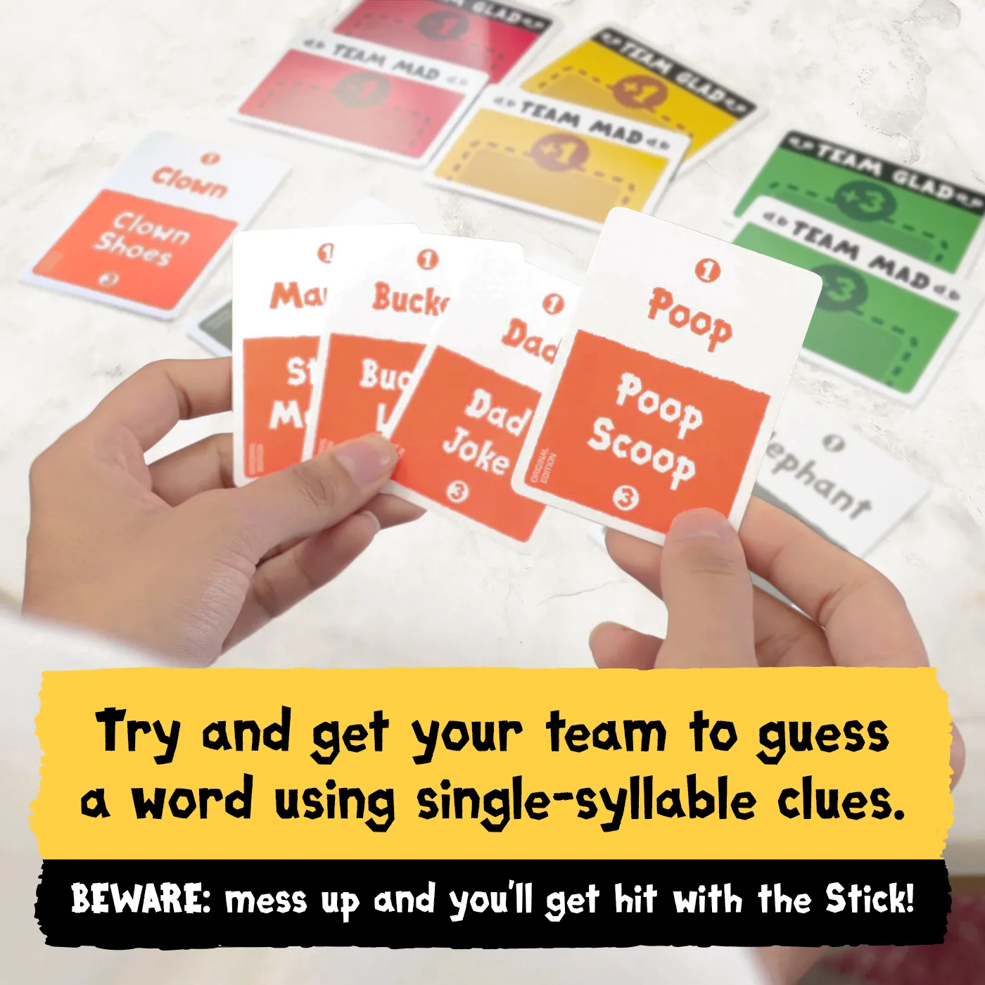 Exploding Kittens Poetry for Neanderthals gioco di carte English Version party