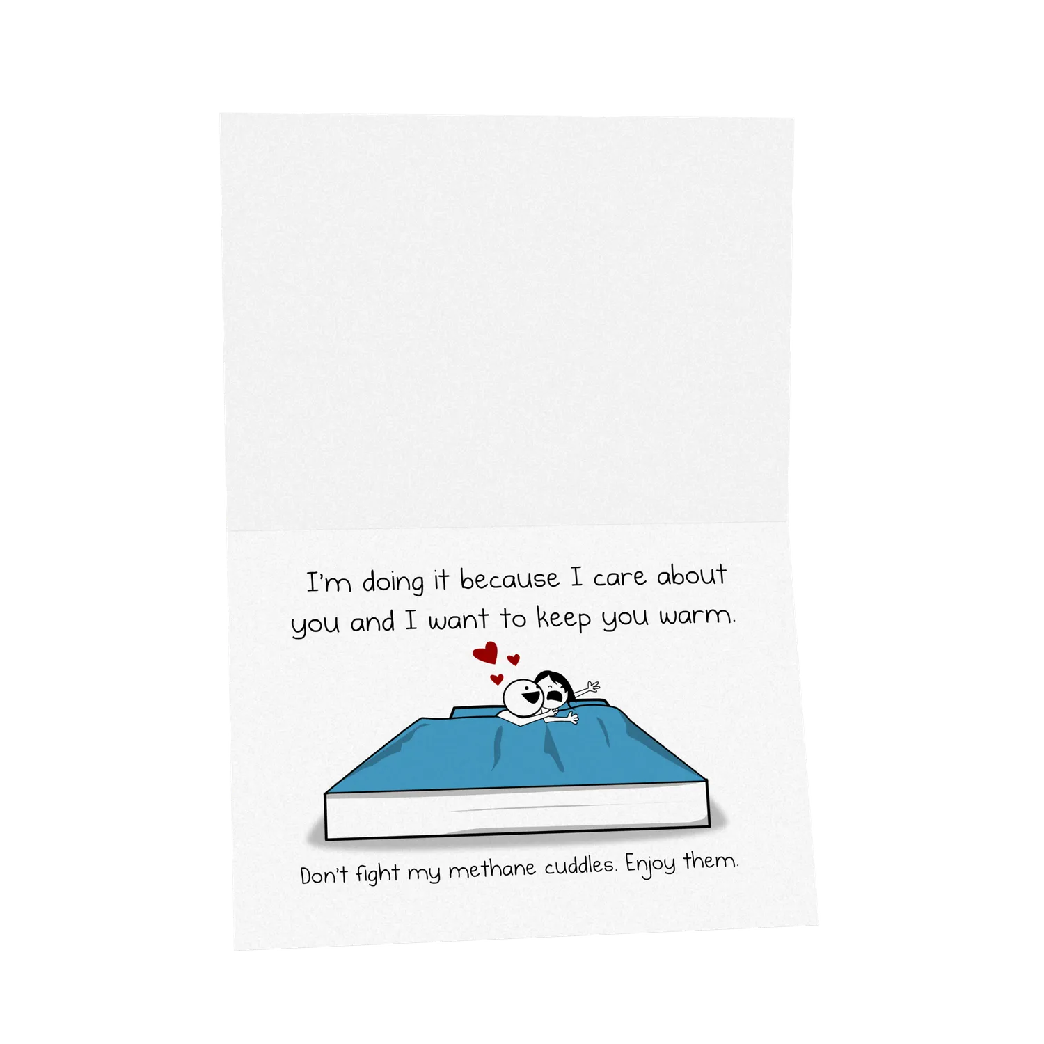 Exploding Kittens Love & Friendship Fart biglietto auguri singolo NSFW