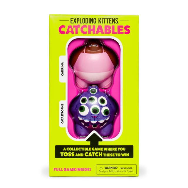 Exploding Kittens Catchables #3 gioco abilità Caterina Catastrophe 2 pack