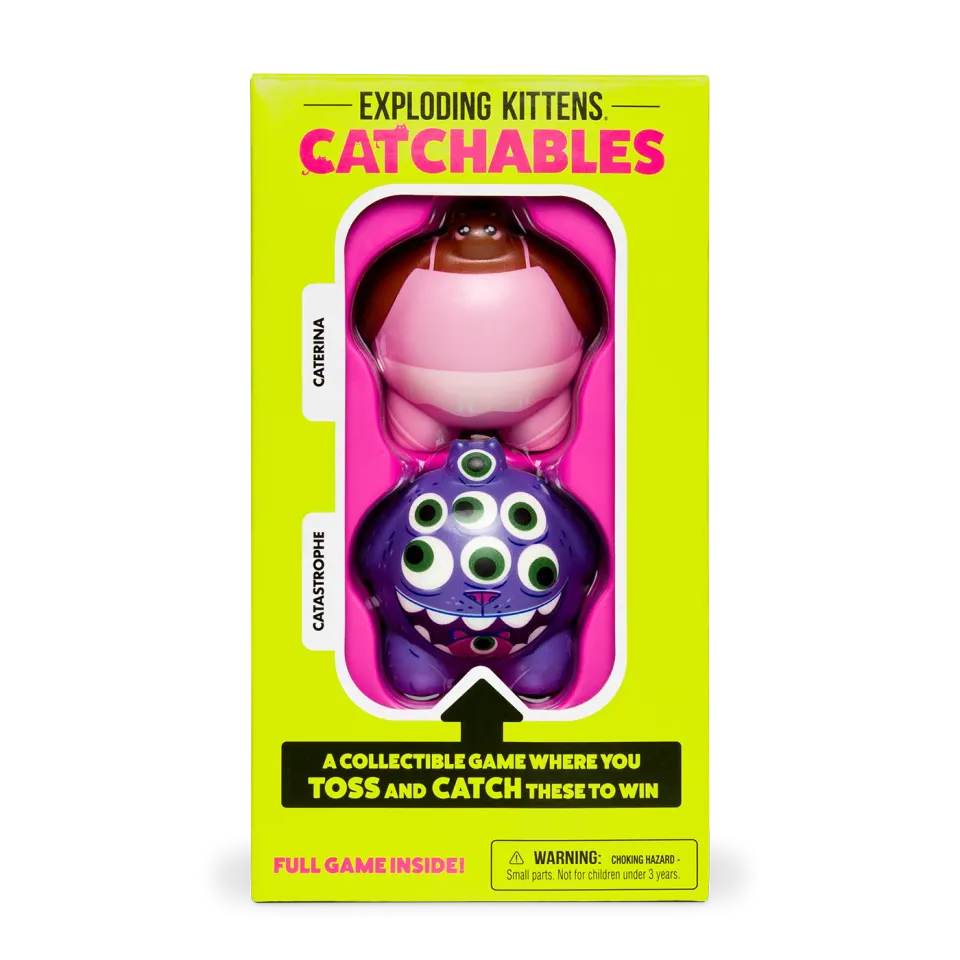 Exploding Kittens Catchables #3 gioco abilità Caterina Catastrophe 2 pack
