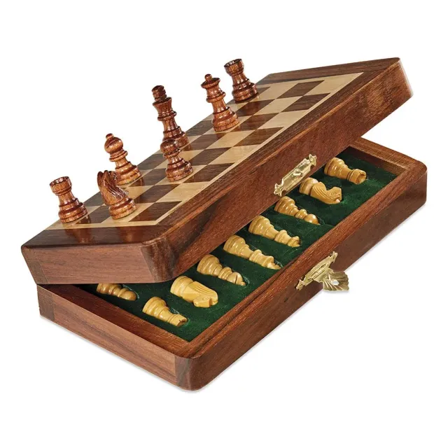 Dal Negro Scacchiera Magnetica 19x19 Set Scacchi Legno