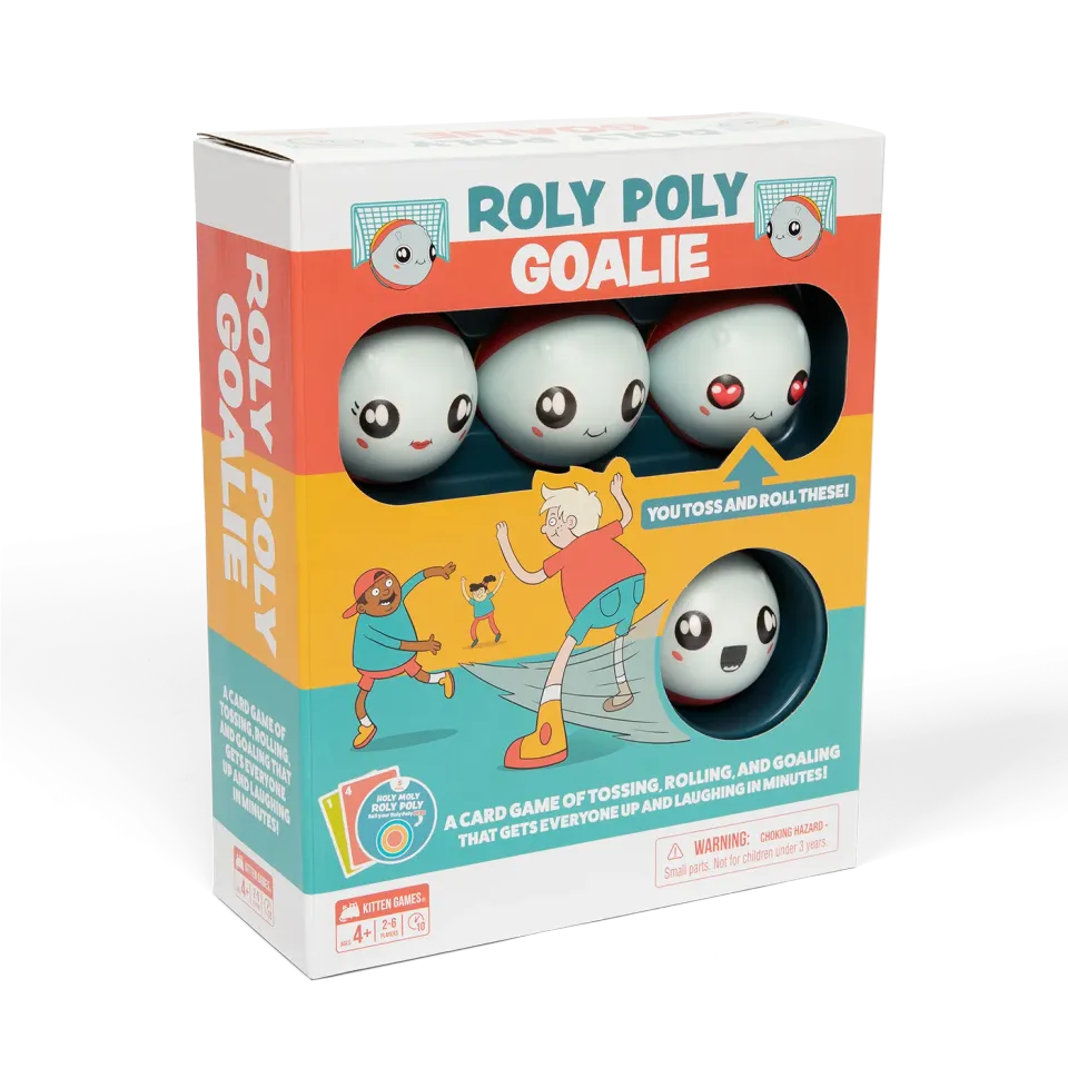Exploding Kittens Roly Poly Goalie gioco carte movimento