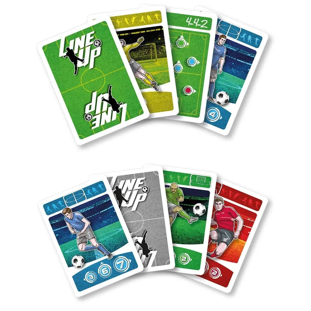 Dal Negro Line Up gioco carte calcio 8+ 110 carte