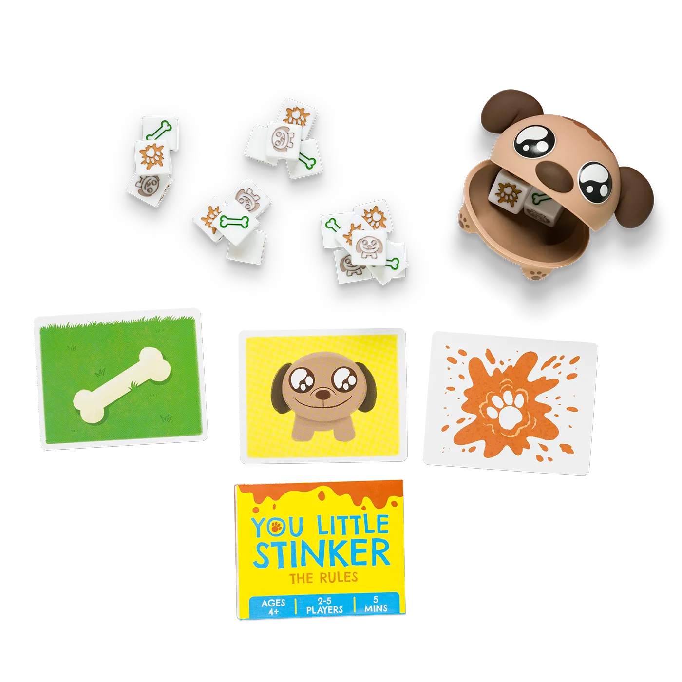 Exploding Kittens You Little Stinker gioco dadi cane