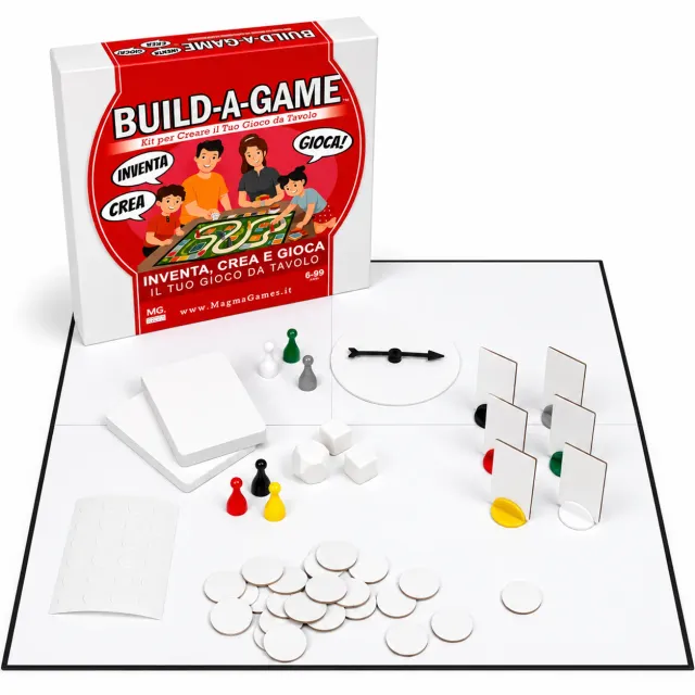 Magma Games Build-a-Game gioco di societa per famiglie