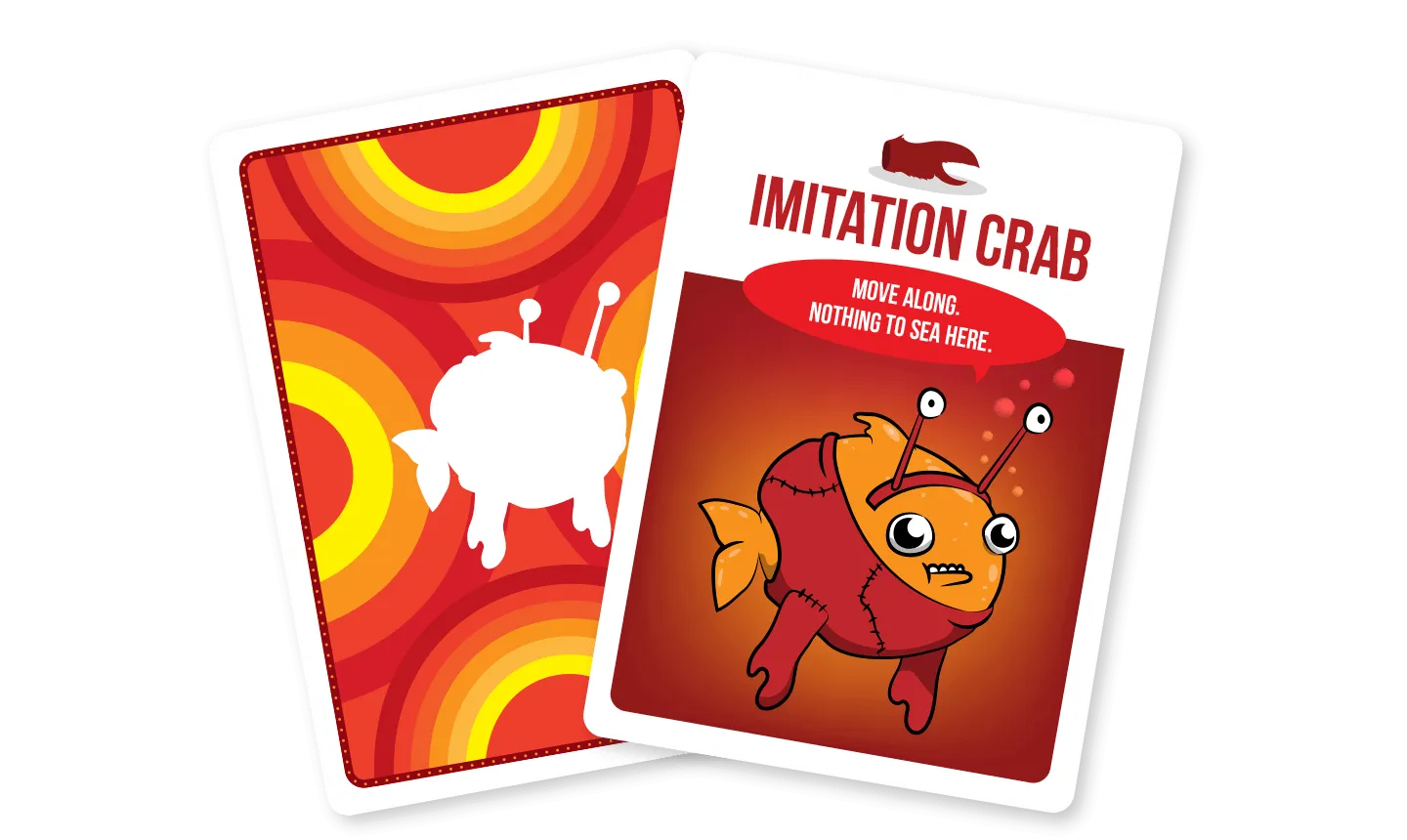 Exploding Kittens You've Got Crabs Imitation Crab espansione carte