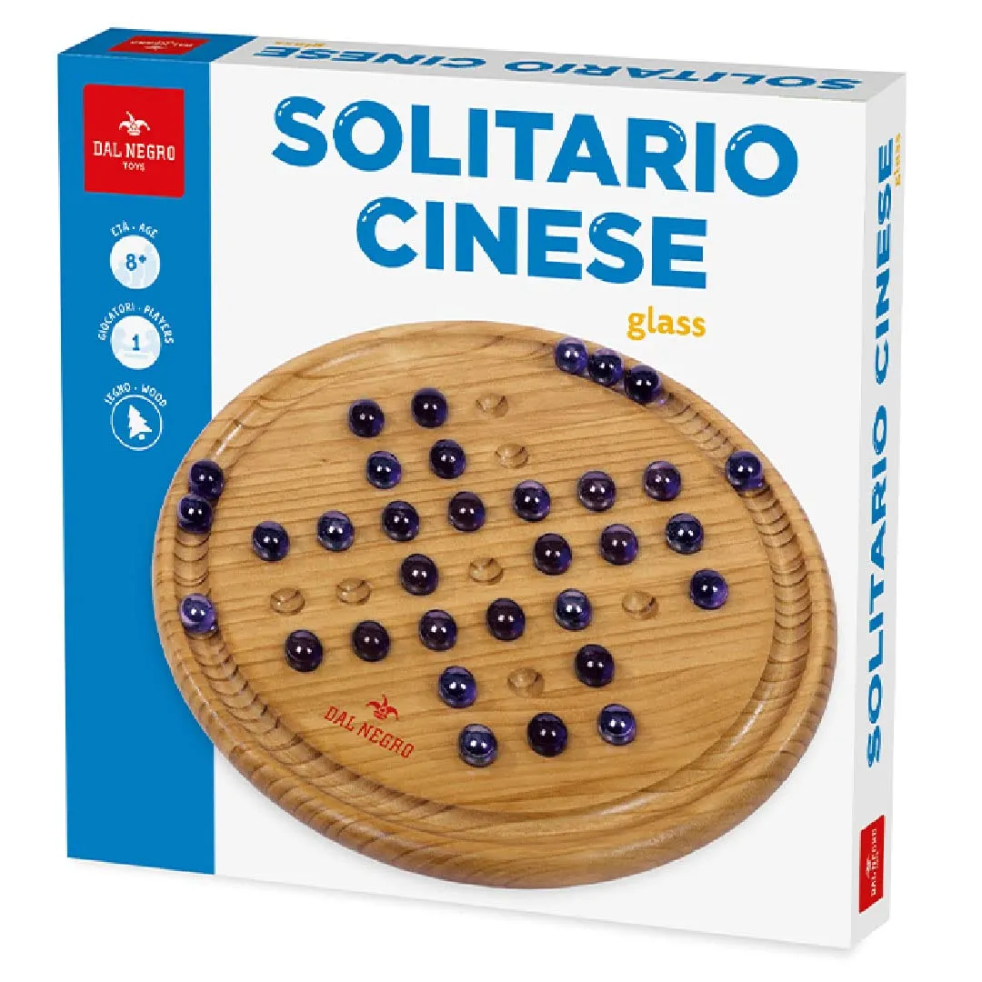 Teodomiro Dal Negro 53913 solitario cinese legno biglie vetro