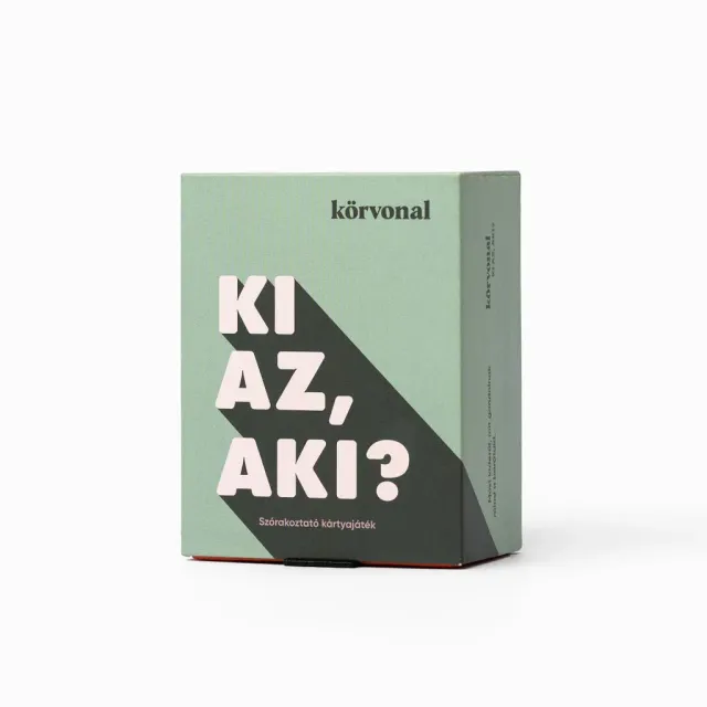 körvonal Ki az, aki? gioco carte party amici comitiva