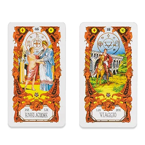 Dal Negro L'Oracolo della Sibilla carte sibille 52 carte divinatorie