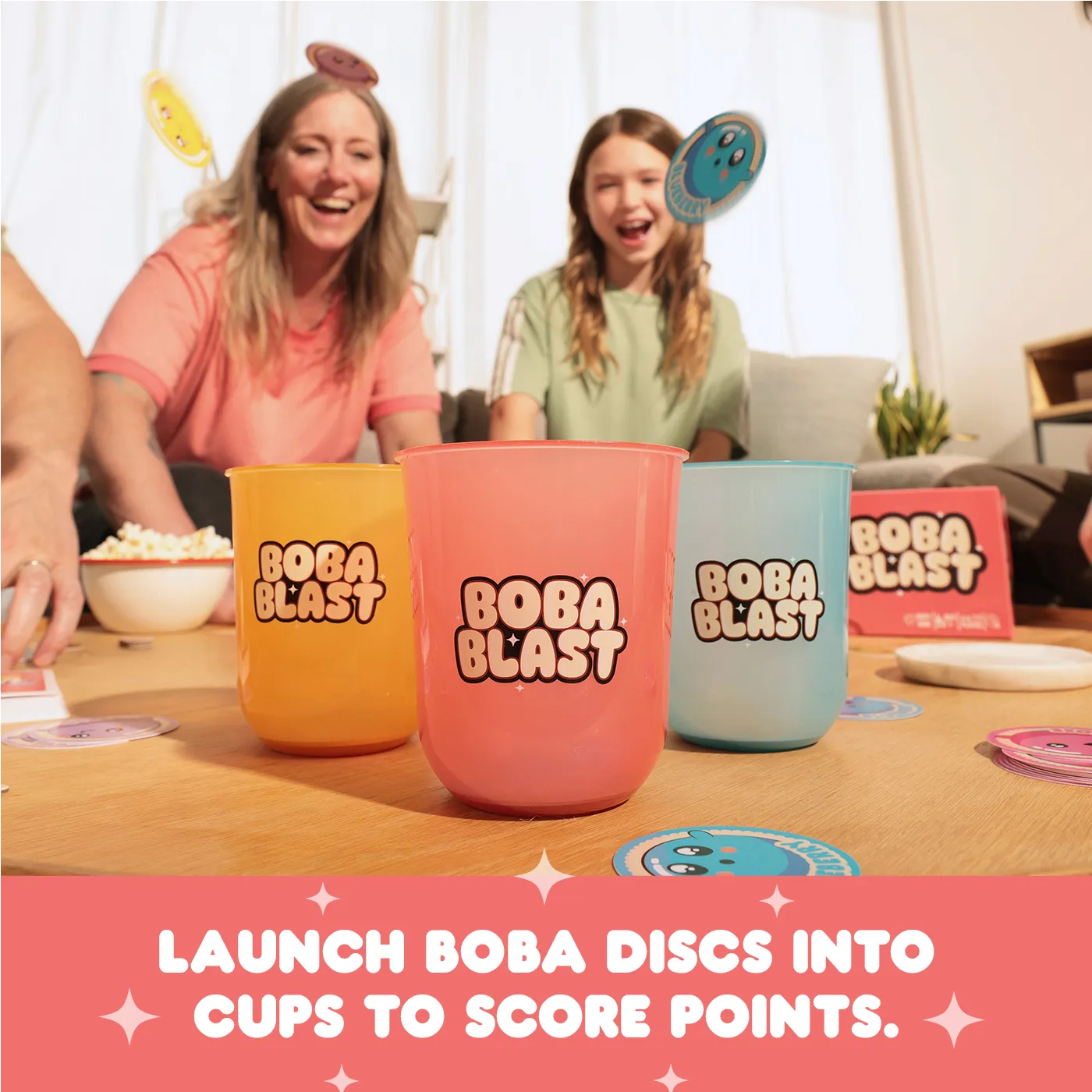Exploding Kittens Boba Blast party game abilità tazze