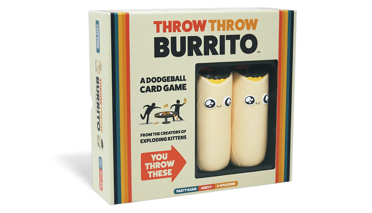 Exploding Kittens Throw Throw Bundle gioco Burrito+Avocado