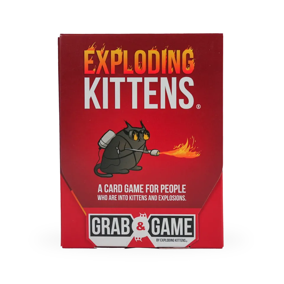Exploding Kittens Original Grab Game gioco carte viaggio