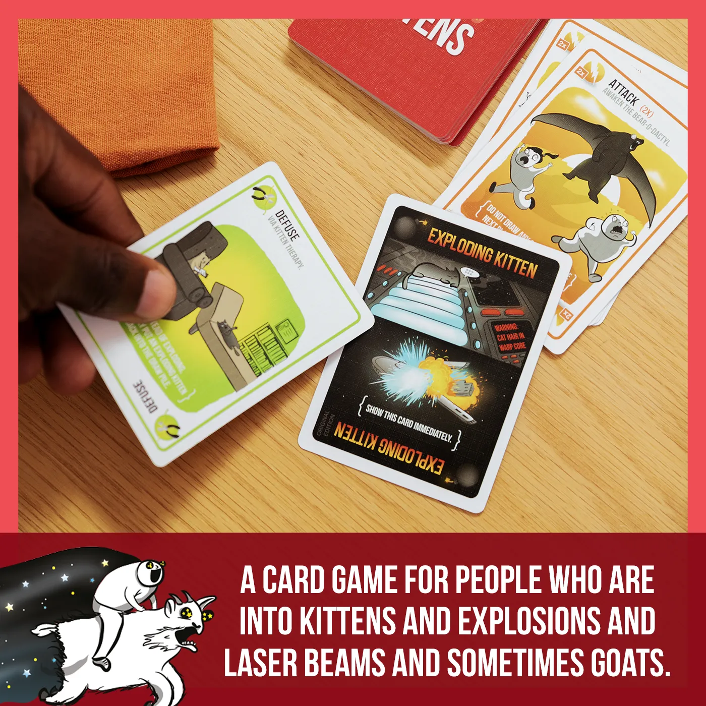 Exploding Kittens Original 10th Anniversary Tin gioco carte