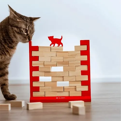 Dal Negro Mind the Cat gioco da tavolo equilibrio 44 mattoni