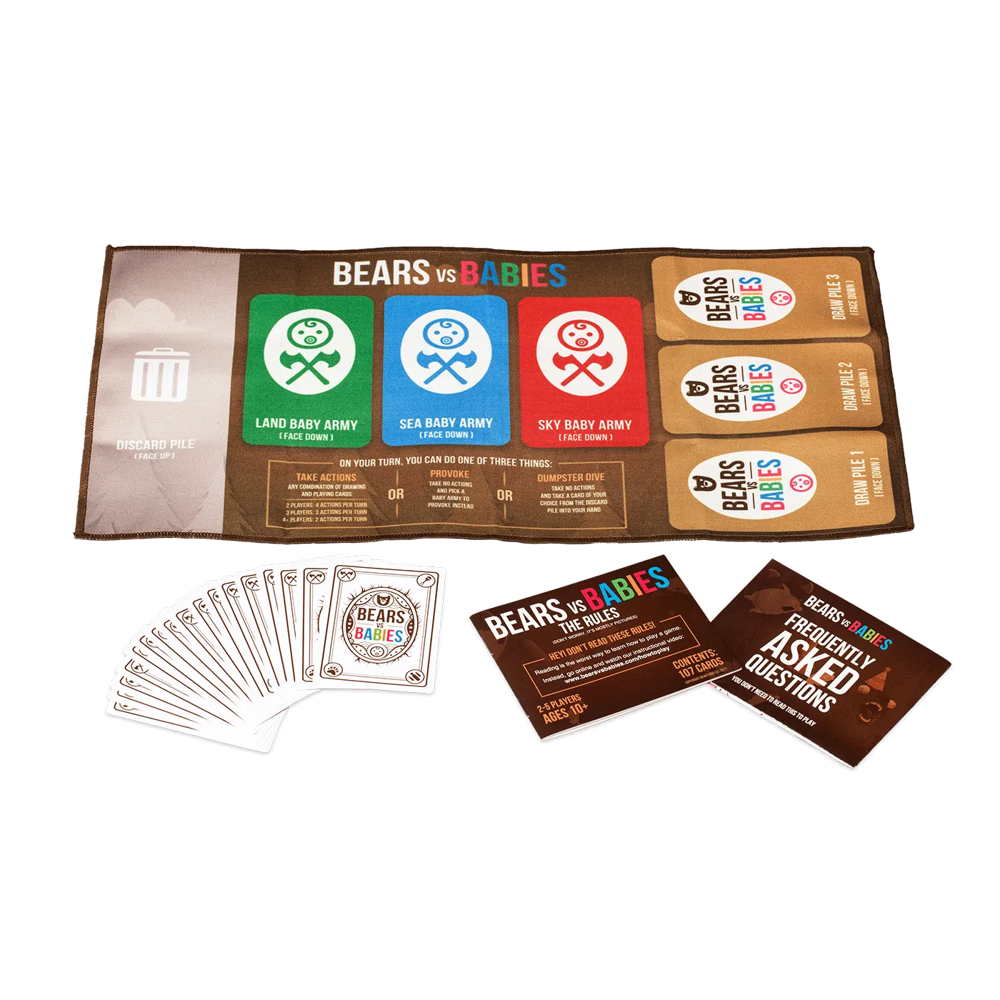 Exploding Kittens Bears vs Babies gioco di carte strategico
