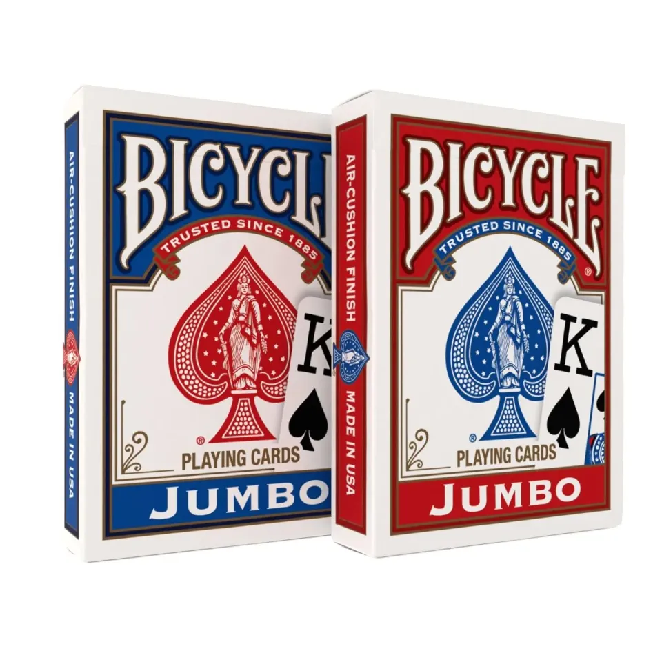 Bicycle Jumbo Index carte poker indici grandi 1 mazzo