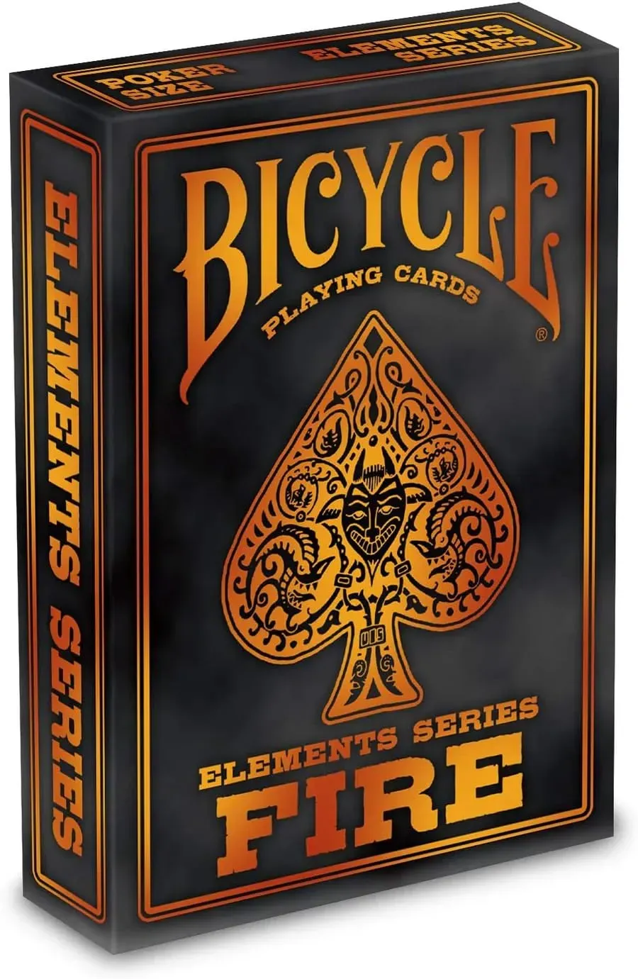 Bicycle Fire carte da poker mazzo collezione fiamme rosse