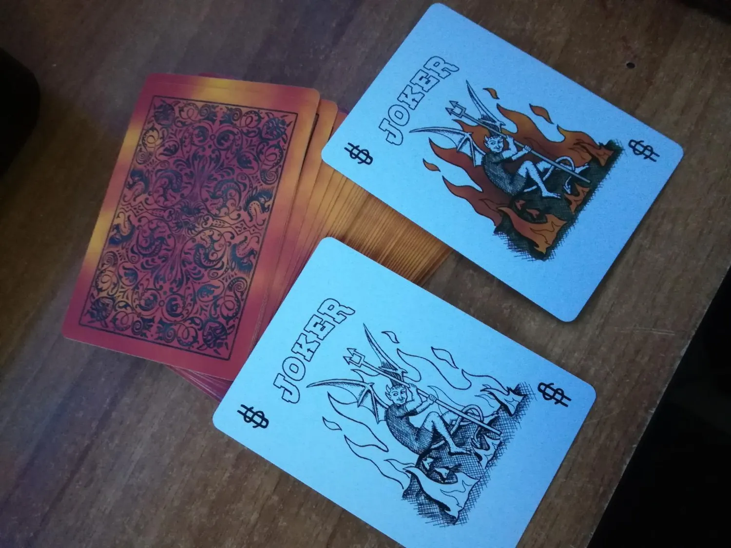 Bicycle Fire carte da poker mazzo collezione fiamme rosse