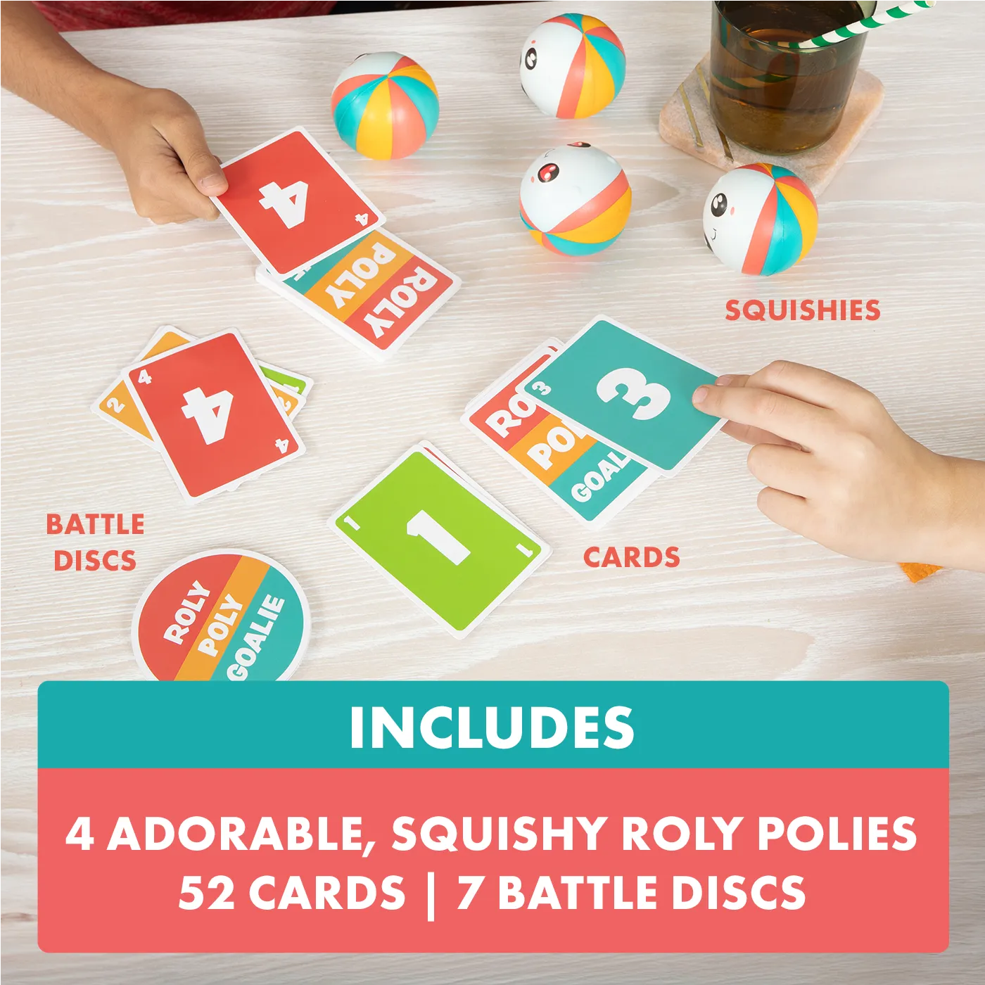 Exploding Kittens Roly Poly Goalie gioco carte movimento