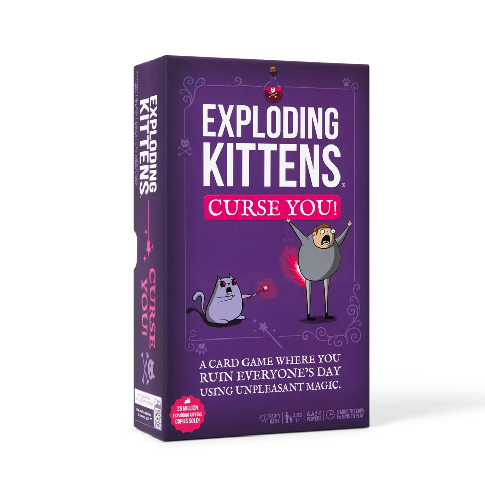 Exploding Kittens Curse You gioco carte maledizioni
