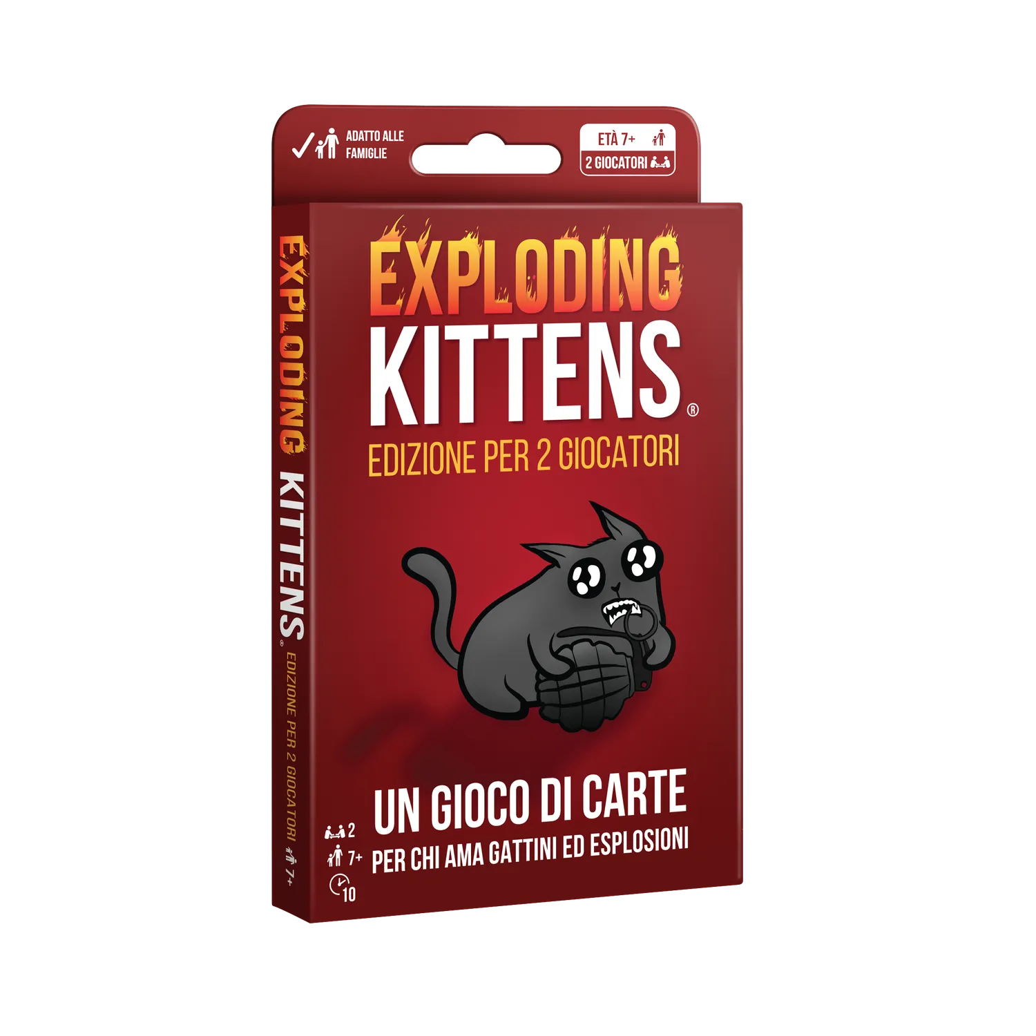 Exploding Kittens 2-Player Edition gioco carte 2 giocatori ITA
