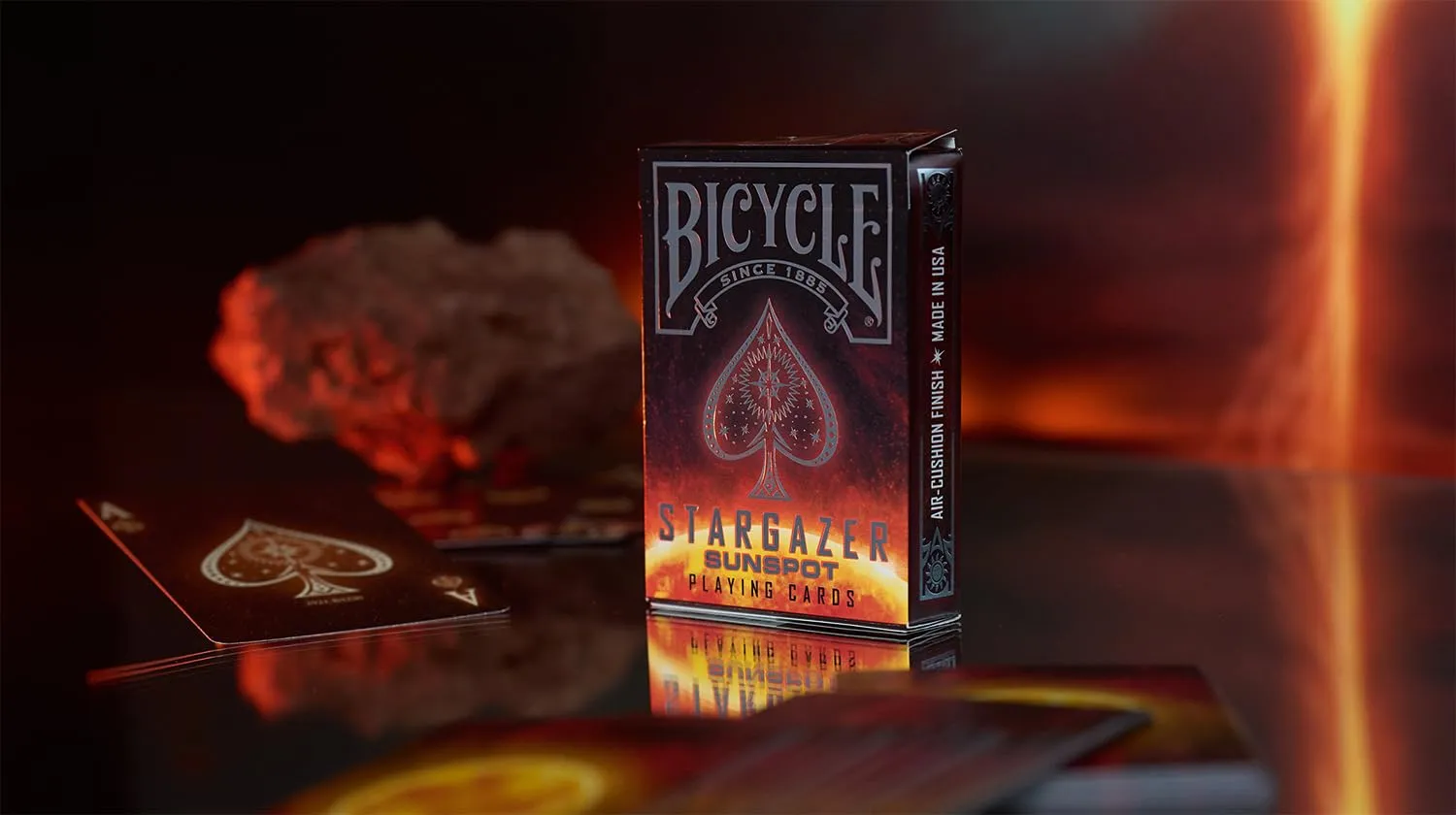 Bicycle Stargazer Sunspot carte poker collezione 54 carte