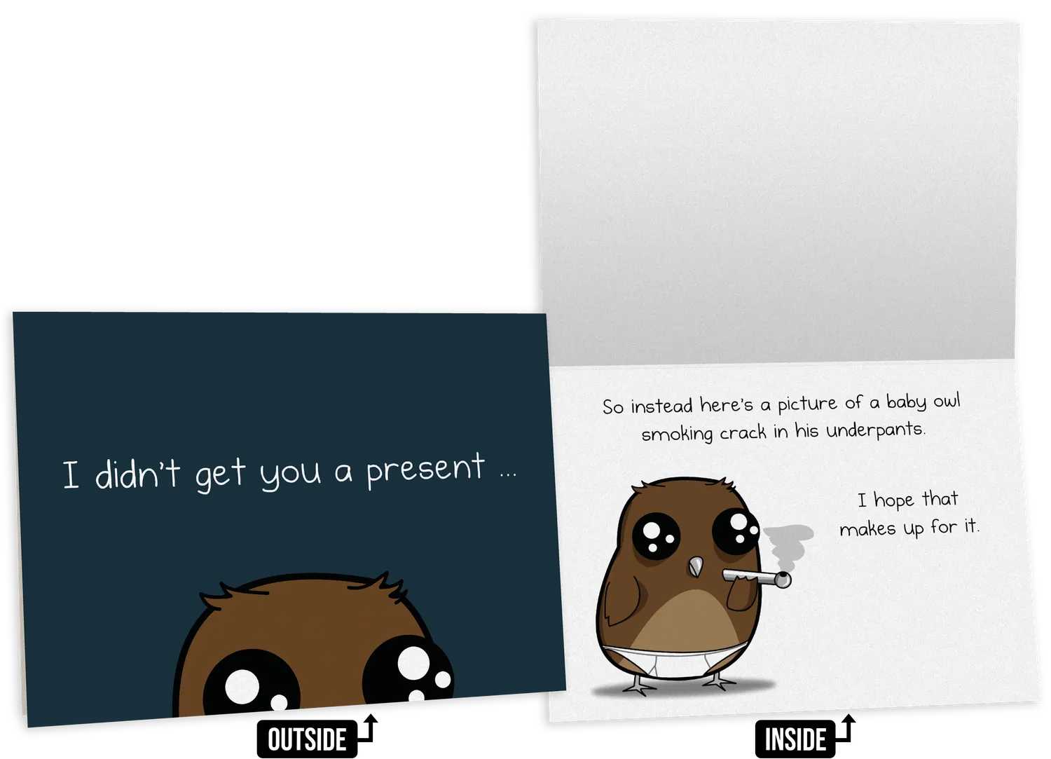 Exploding Kittens NSFW biglietti auguri compleanno 4 pezzi adulti