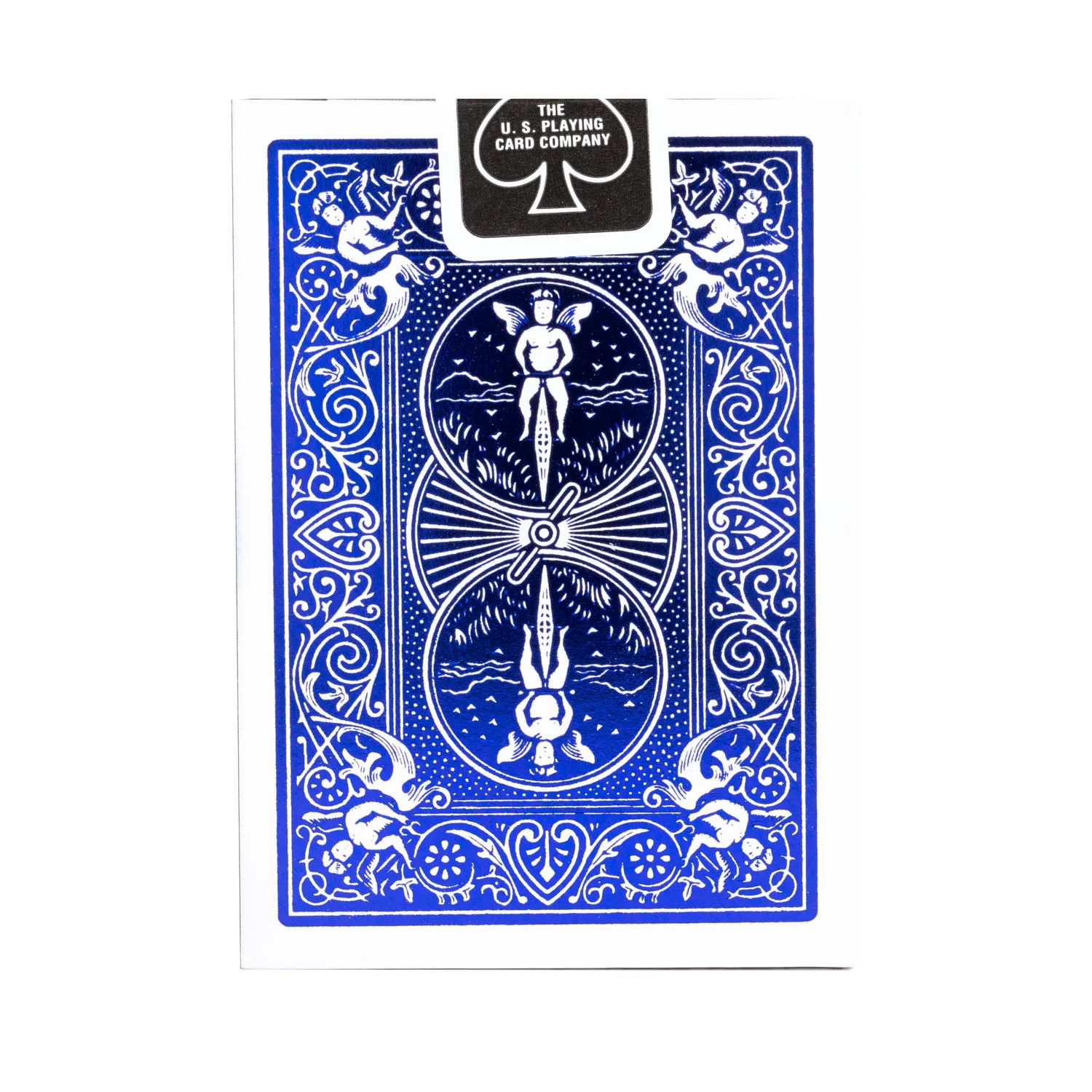 Bicycle Metalluxe Cobalt Rider mazzo carte da poker blu