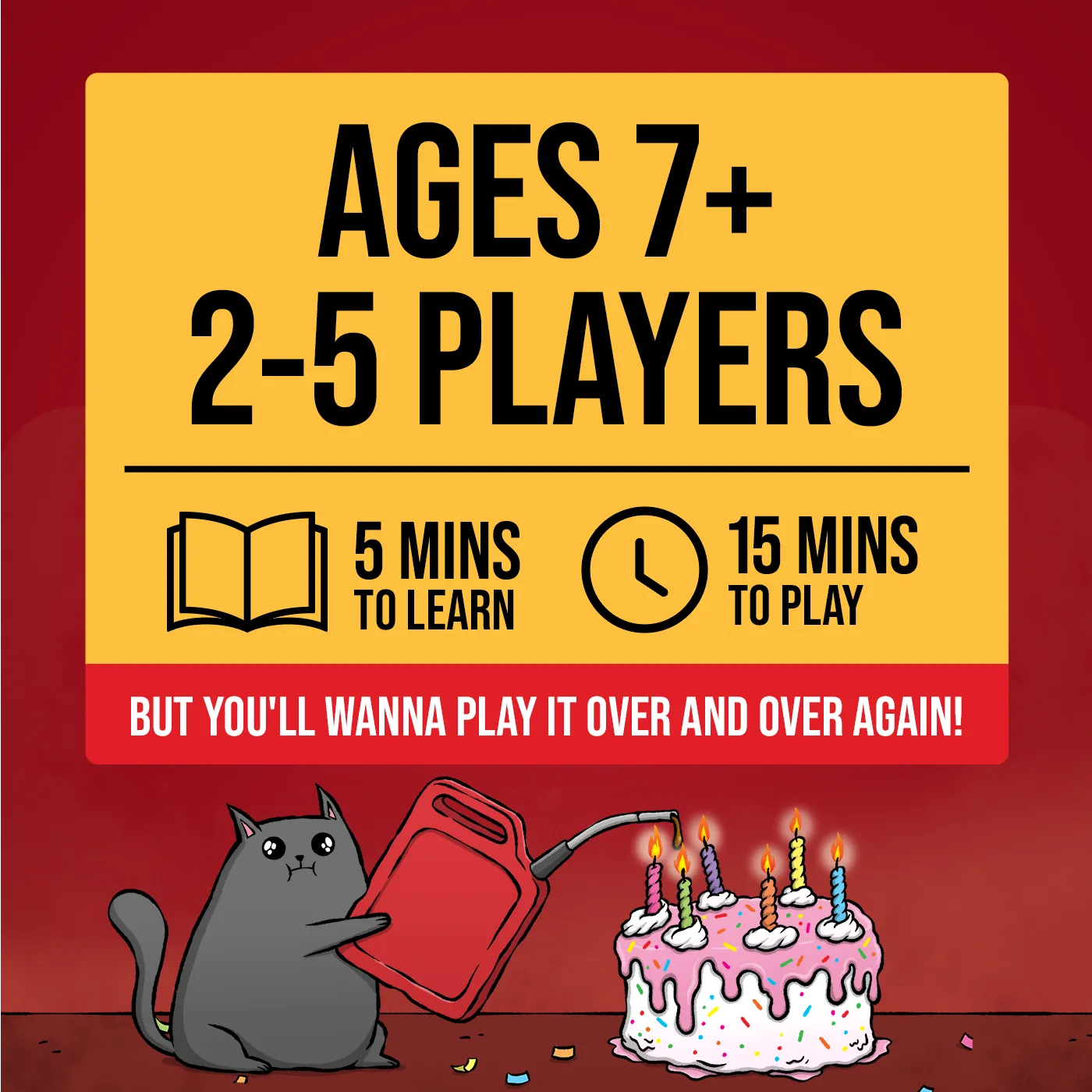 Exploding Kittens Original 10th Anniversary Tin gioco carte