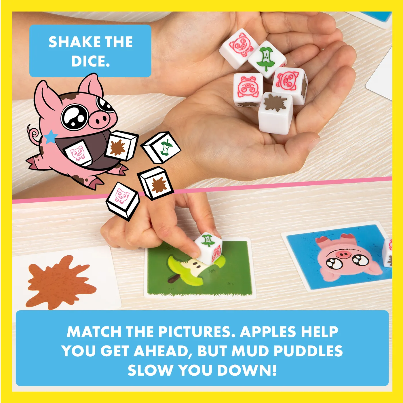 Exploding Kittens You Little Stinker Pig Edition gioco dadi