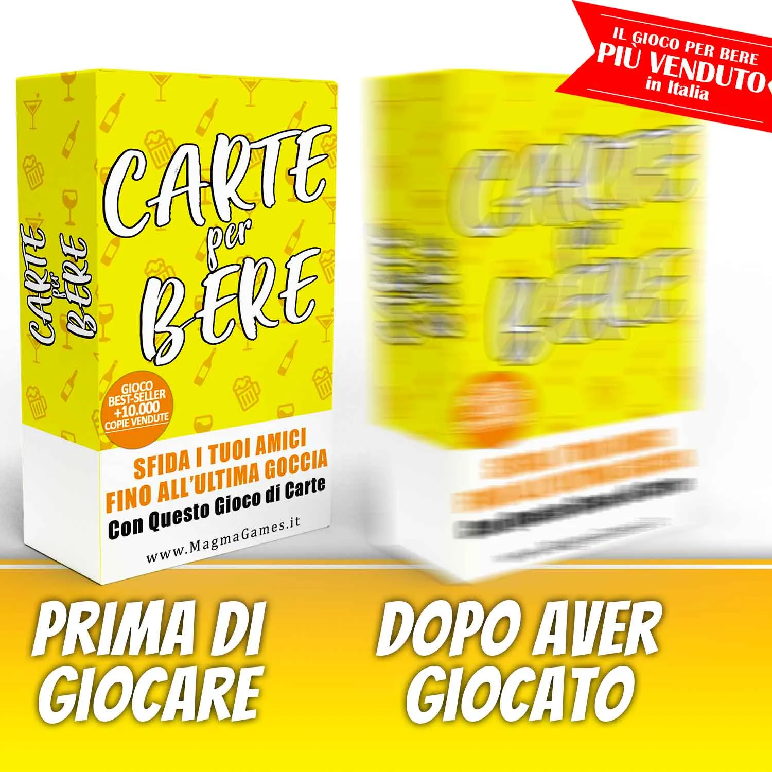 Magma Games Carte per Bere party game 120 carte 18+