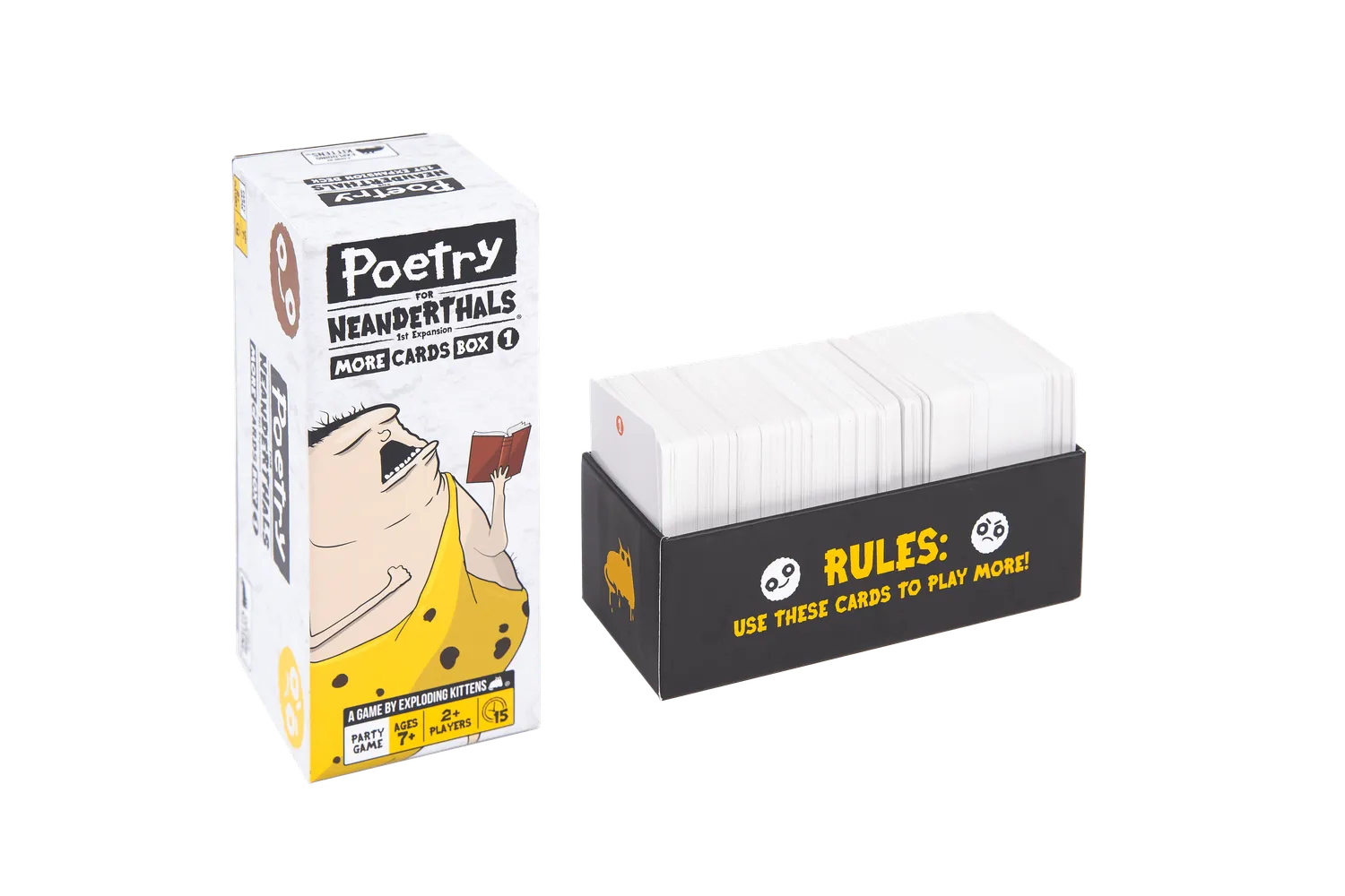 Exploding Kittens Poetry for Neanderthals bundle gioco inglese
